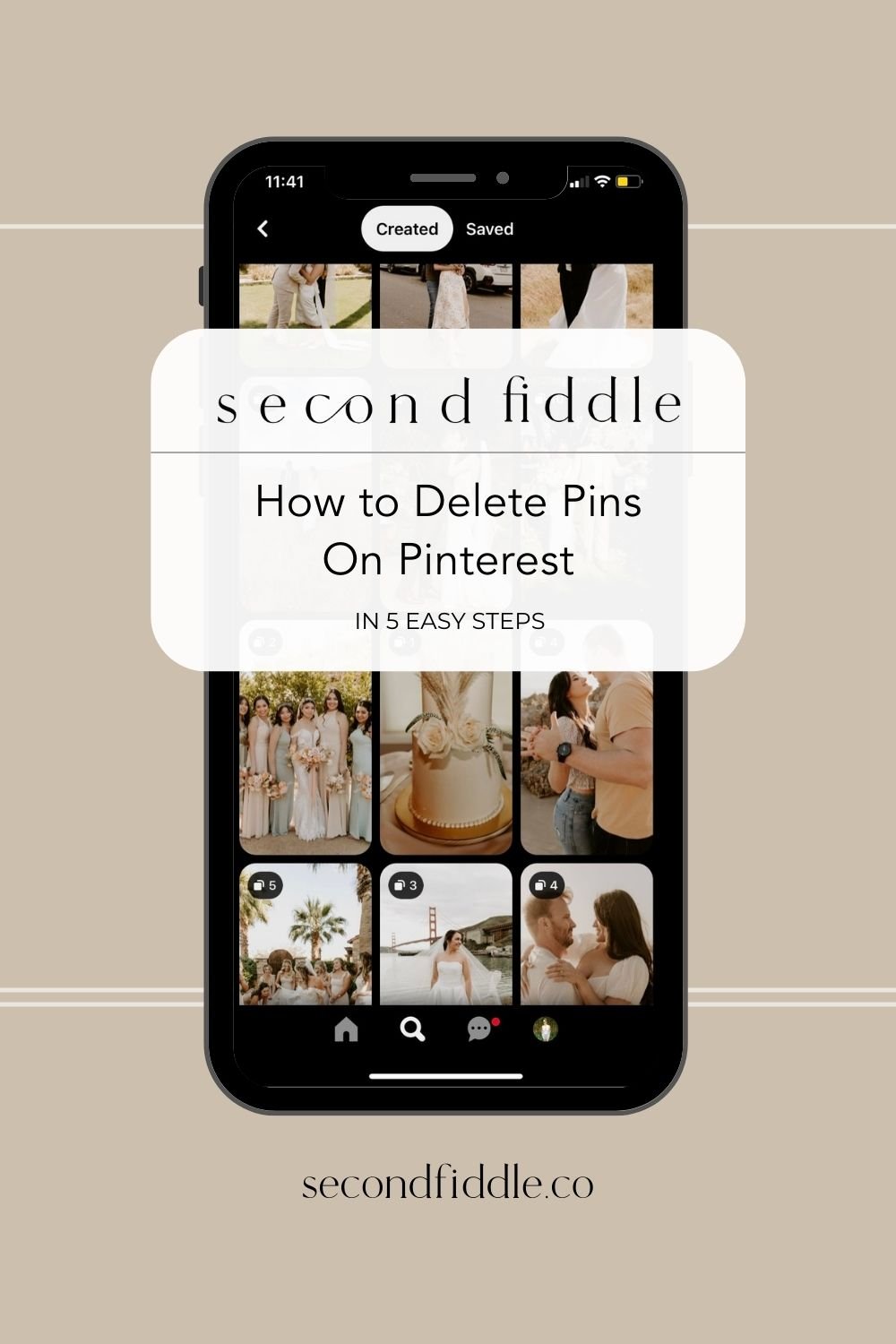 How to Delete Pins on Pinterest (5 Easy Steps) - Second Fiddle