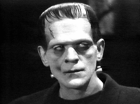 Frankenstein's monster: misshapen creature, prone to confusion and violent outbursts