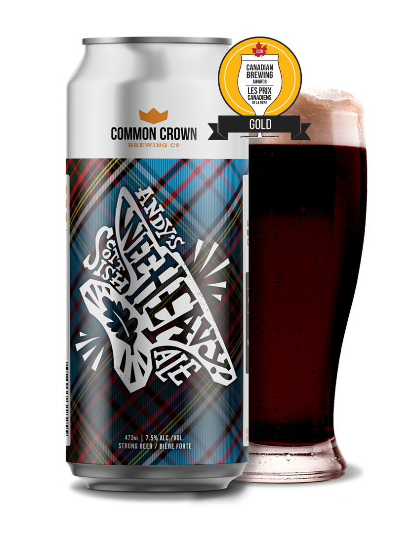 Andy's Wee Heavy Scottish Ale   Common Crown Brewing Co.