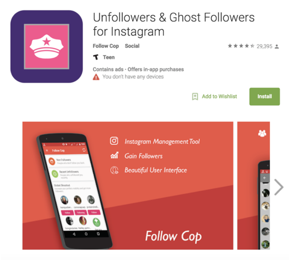 Best app to get rid of ghost followers on instagram