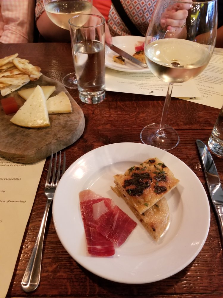 Grilled Flatbread, Prosciutto, & Selection of Italian Cheese