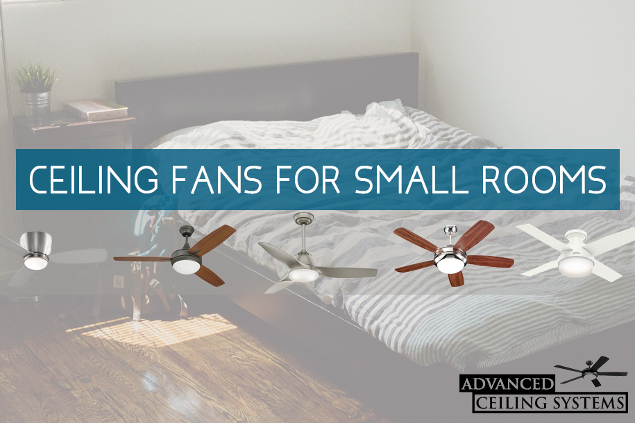 best ceiling fans for small bedrooms - quiet performance for small