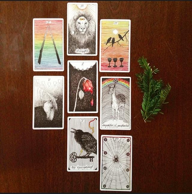 Tarot Spread - GrandMother's Gift to the Cosmic Child — Sacred Familiar