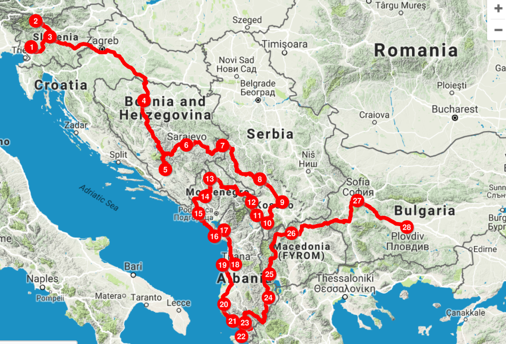 Your Balkan Road Trip Planning Guide: Route, Budget and Tips — Travels ...