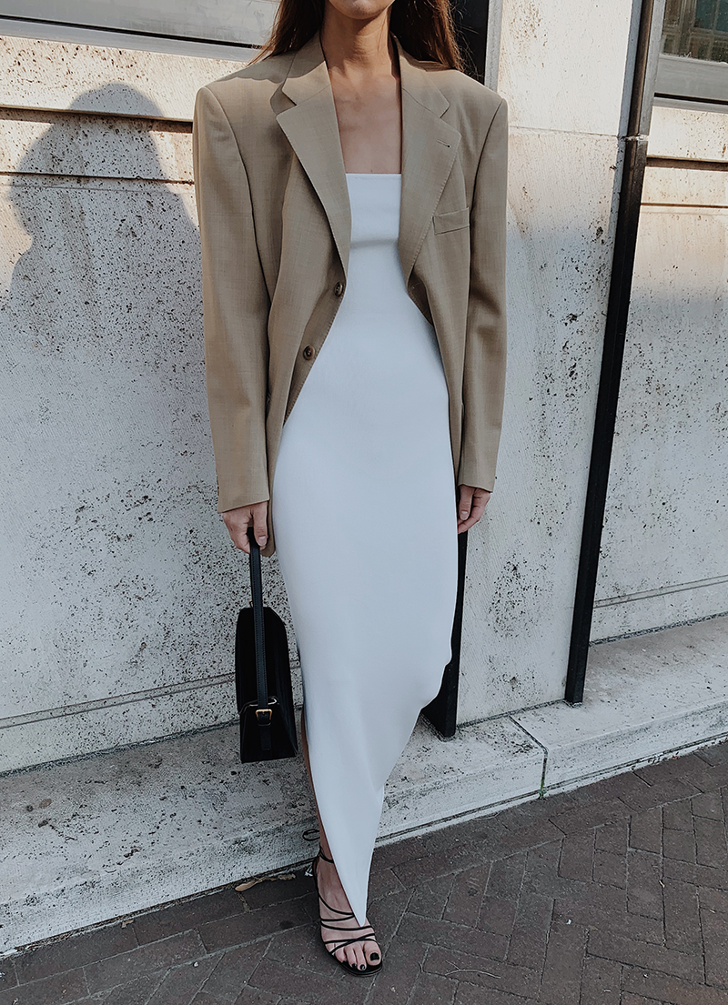 Long White Dress — MODEDAMOUR