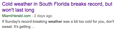 florida weather headline