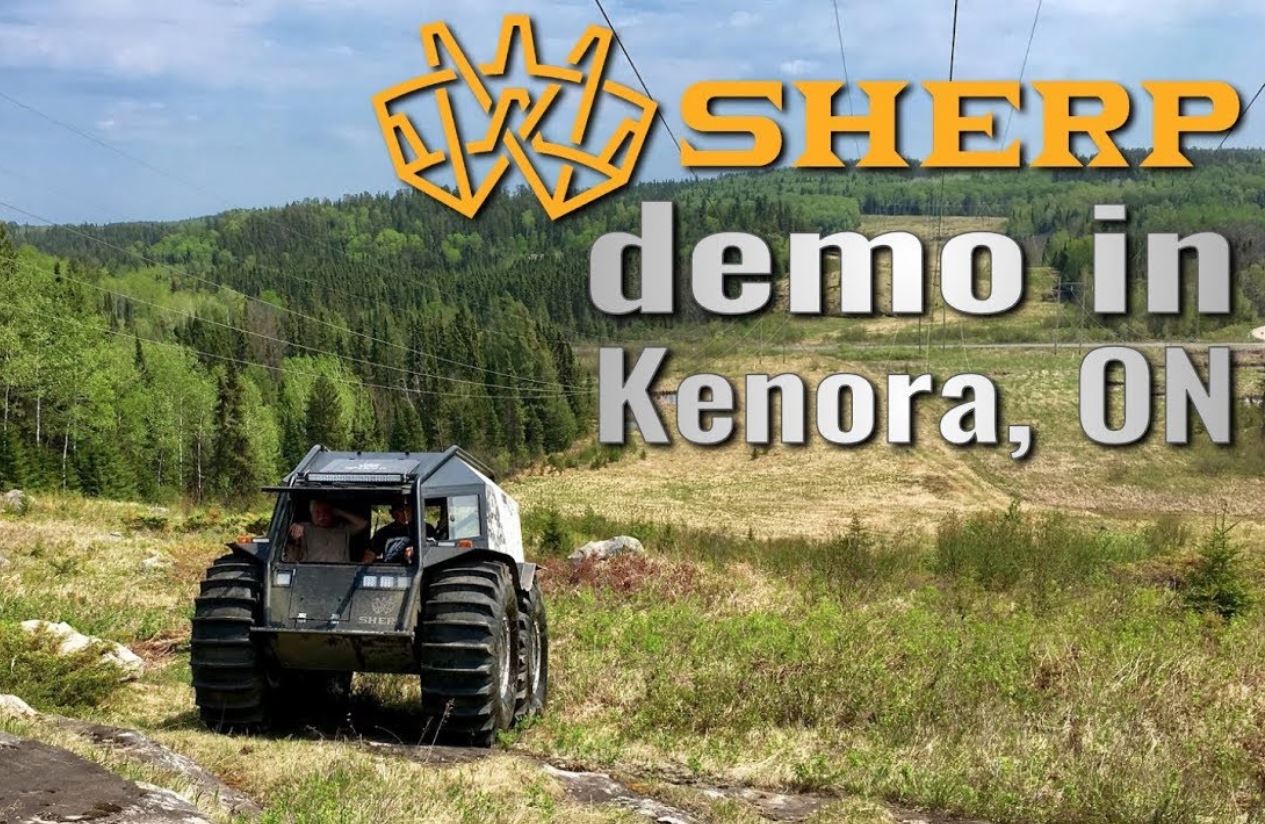 SHERP demo in Kenora, ON May 2018