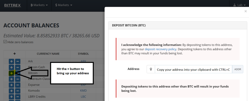 Can I Transfer Bitcoin From Coinbase To Bittrex Ethereum Wallet - 