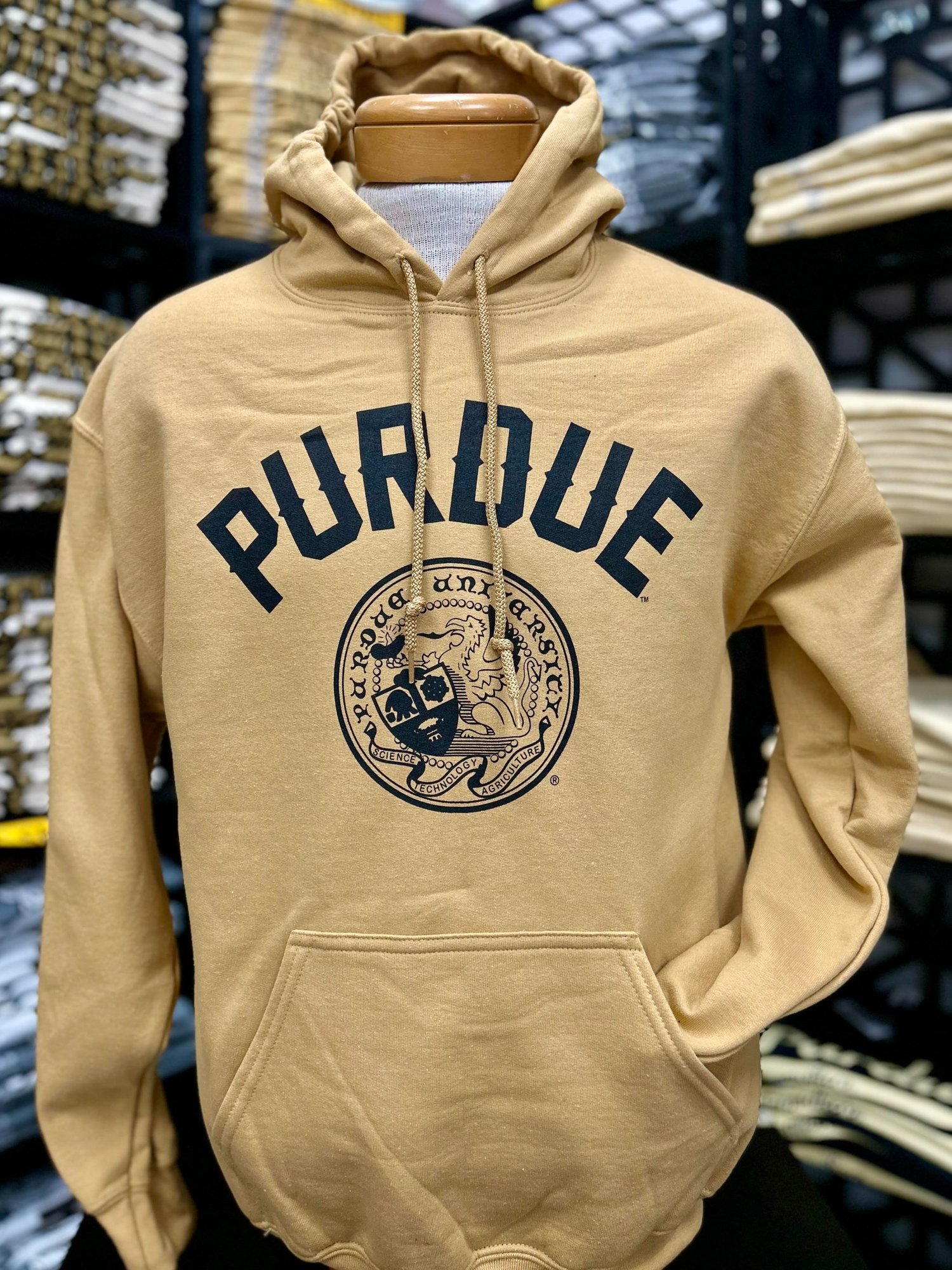 Discount Den — Purdue University Seal Hoodies