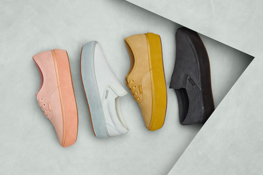 THE ALL-NEW VANS PLATFORM SUEDE OUTSOLE 