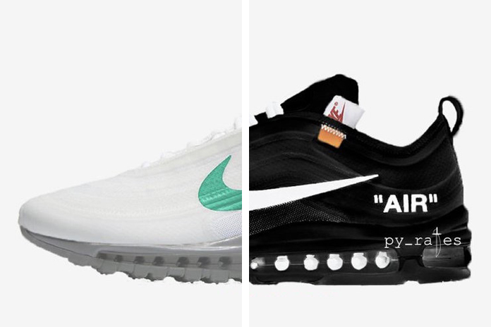 OFF-WHITE X NIKE AIR MAX 97 HAS TWO 
