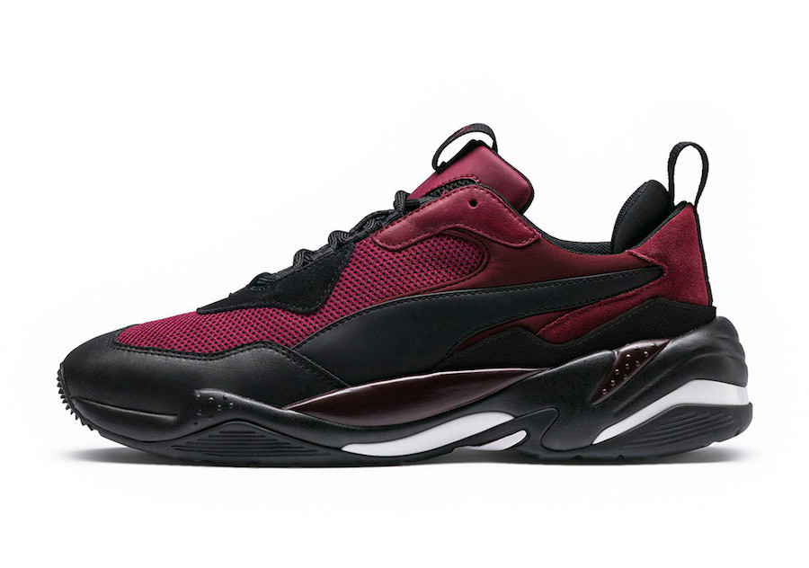 PUMA THUNDER SPECTRA IN BURGUNDY AND 