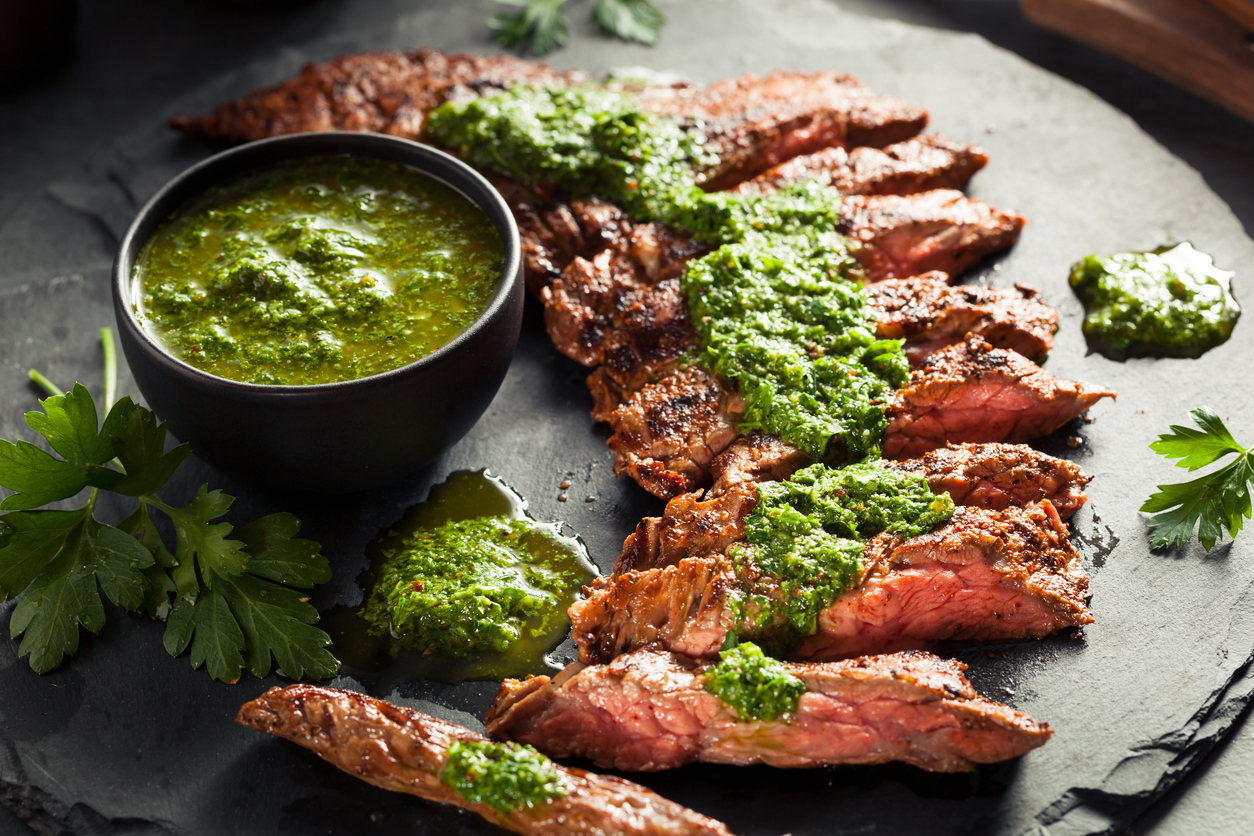 Image result for grilled gaucho steak with chimichurri