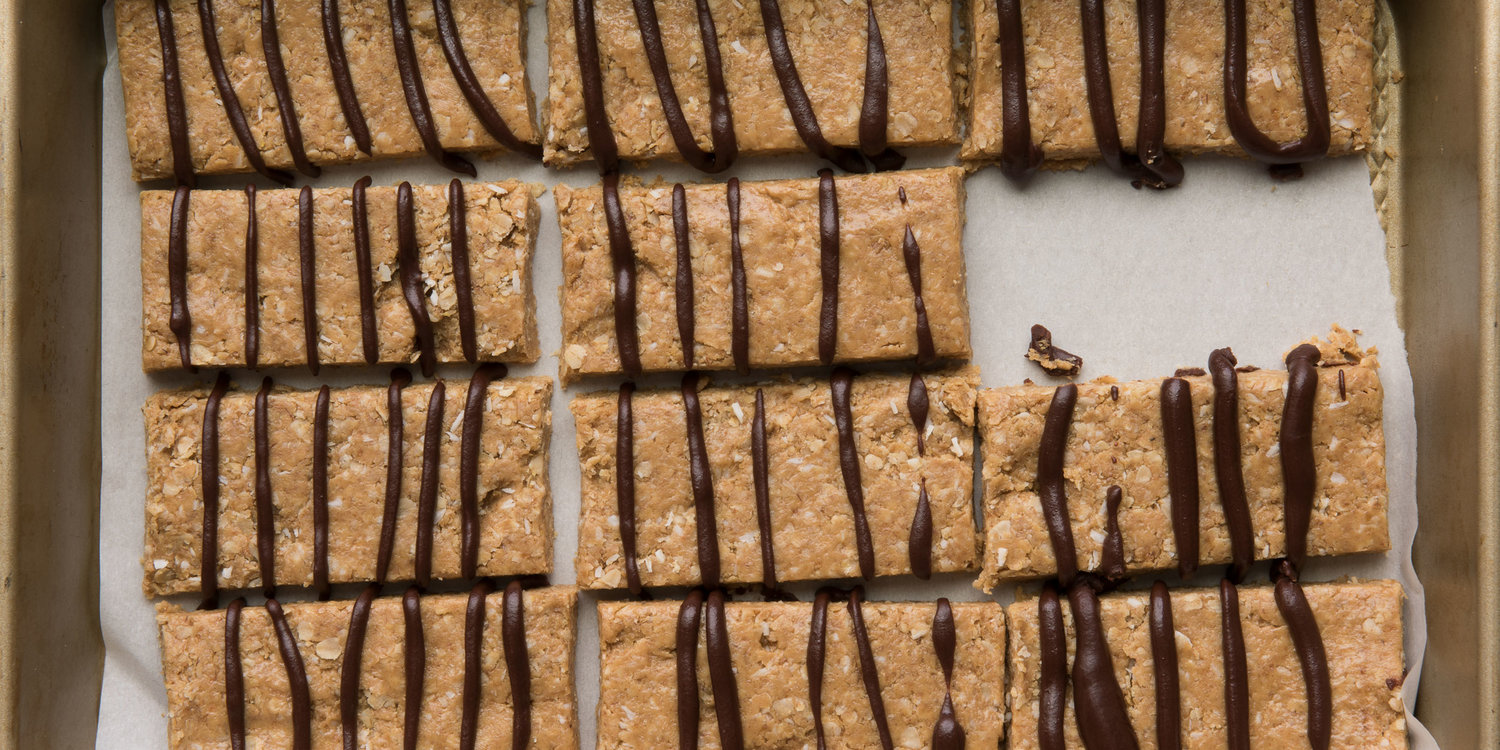 Peanut Butter & Dark Chocolate Energy Bars — Half & Half Magazine