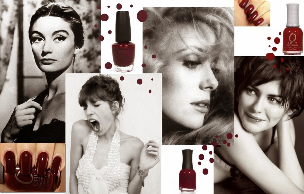 nails; beauty; french; actress; nail; polish; red; opi; orly; red flare;  ruby — Core Integrity with Cat — Cat Woods