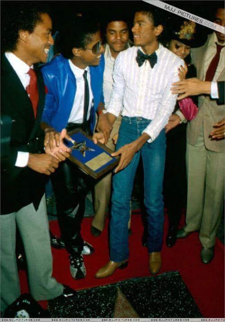 Jacksons Star on Hollywood Walk of Fame