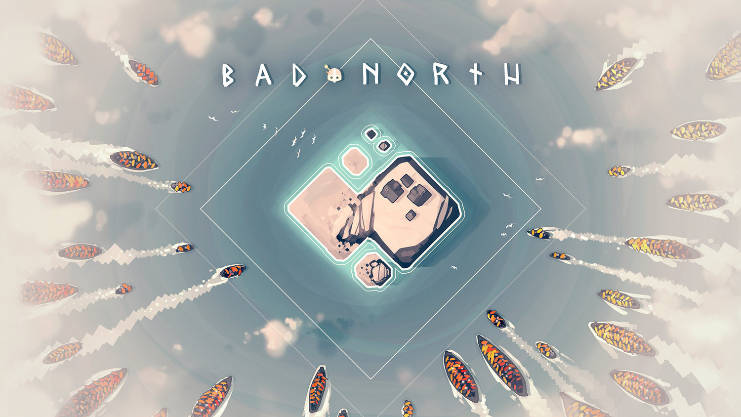 Bad North title banner