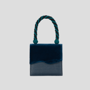 Iris Navy Handbag