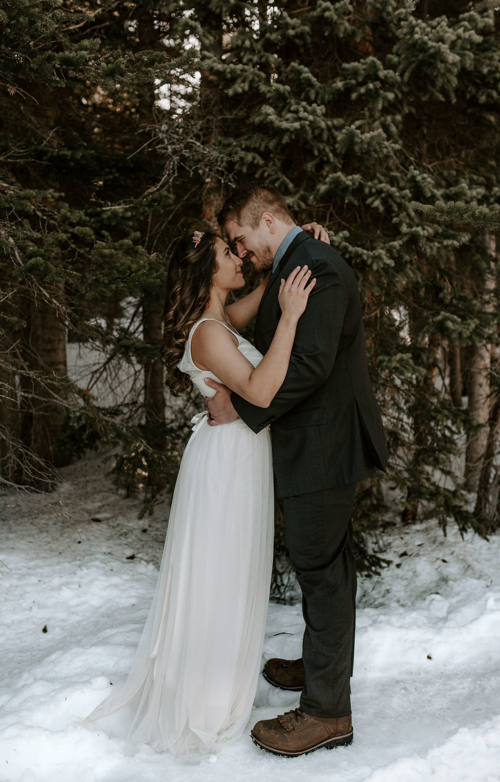 Bear Lake Elopement Colorado Elopement Wedding Photographer