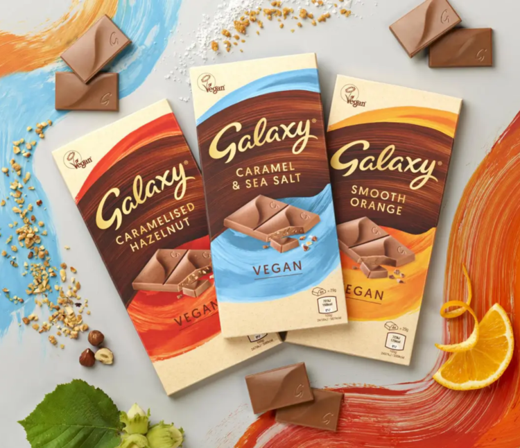 YUM! Last year Galaxy released a standard vegan chocolate bar and it’s the best I’ve tasted… but they’ve since released loads of flavours AND this year will see Cadbury’s release their first vegan chocolate bar too! There are loads of vegan chocolate companies around, but personally I think they all taste too ‘coconuty’ and I’ve never really been a fan of coconut. Though this Veganuary Aldi have brought out 3 vegan chocolate bars: Blonde, Dark and Classic and the Blonde one is delicious too!