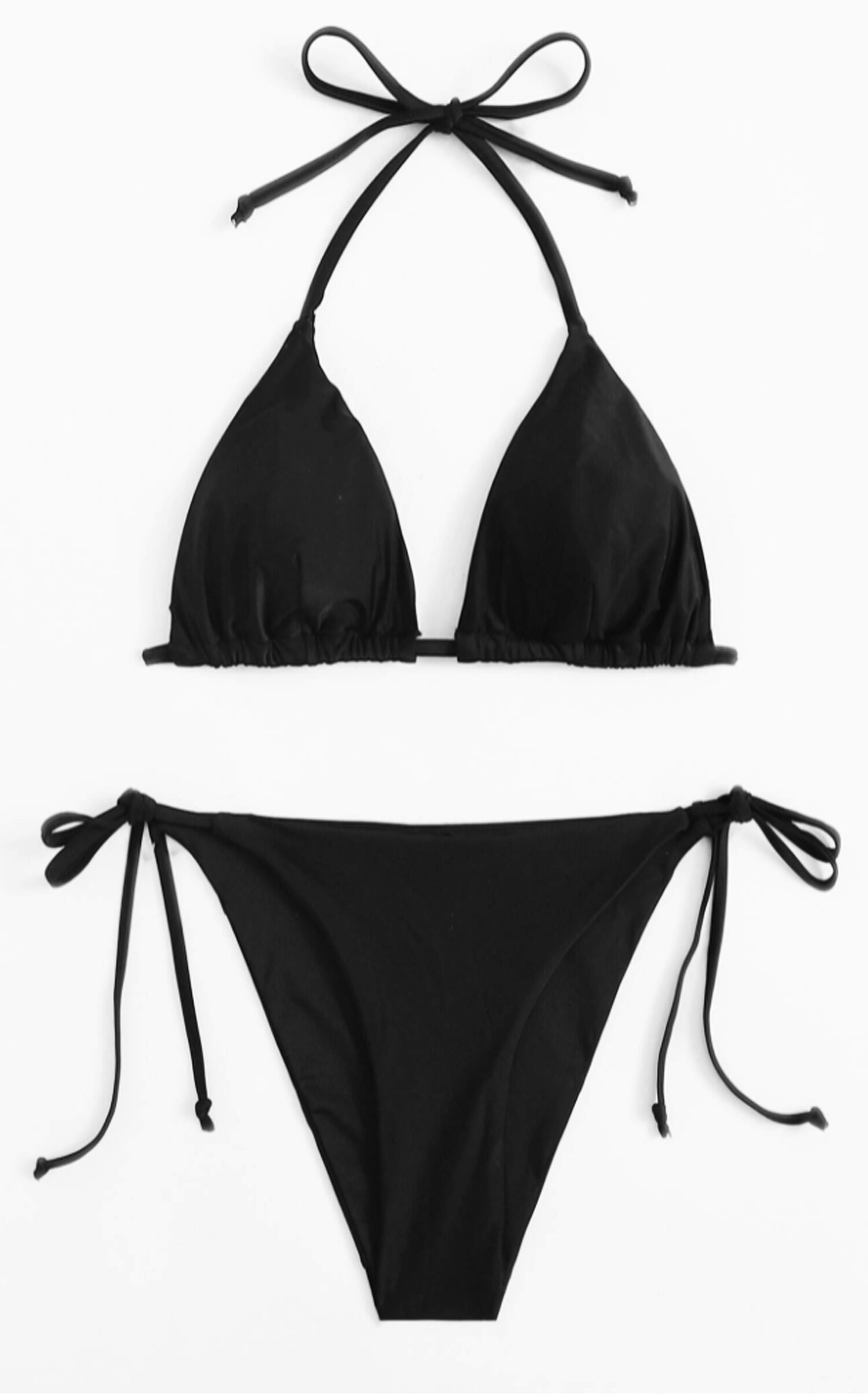 Woman's Black String Bikini - SM/MED/LG — Joshua Tree Rock & Lotus