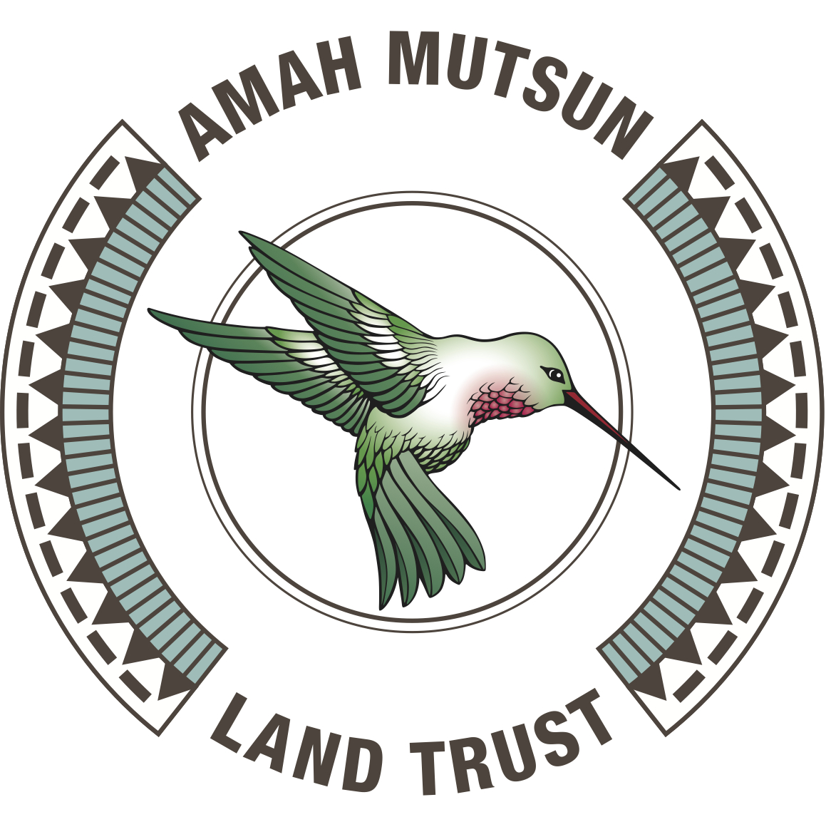 Logo of the The Amah Mutsun Land Trust
