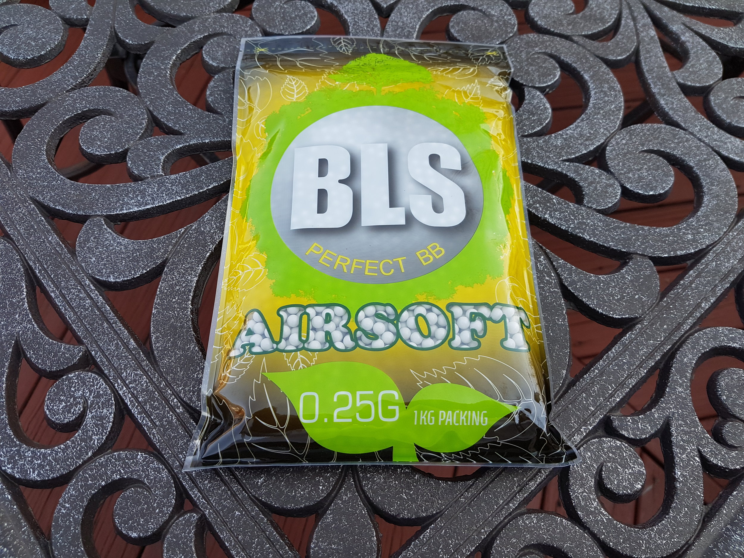 BLS Perfect Airsoft .32g BIO BBs White BB 0.32g .32 0.32 6mm 3,125CT PLA32-1