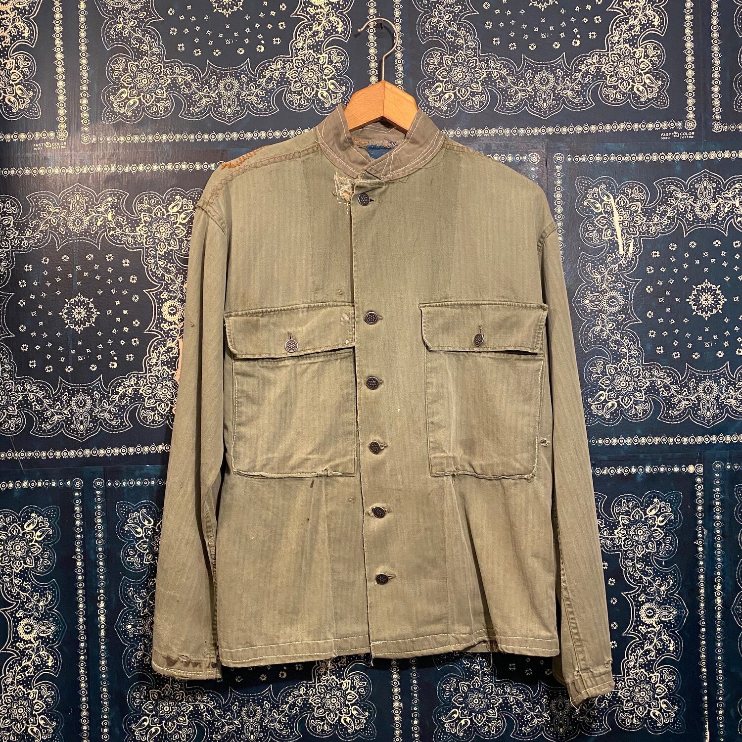 Vintage WWII 13 Stars Miliary Jacket — Mello and Sons