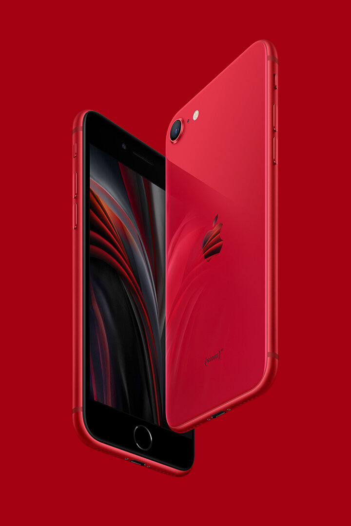 Introducing the New iPhone SE (PRODUCT)RED — (RED)