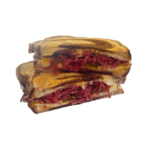 Charlie's corned beef on rye