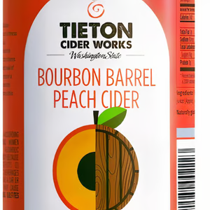 Tieton Bourbon Barrel Peach Cider