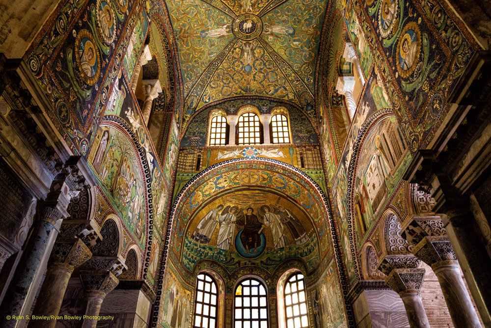 Basilica Di San Vitale Ravenna Italy Ryan Bowley Photography
