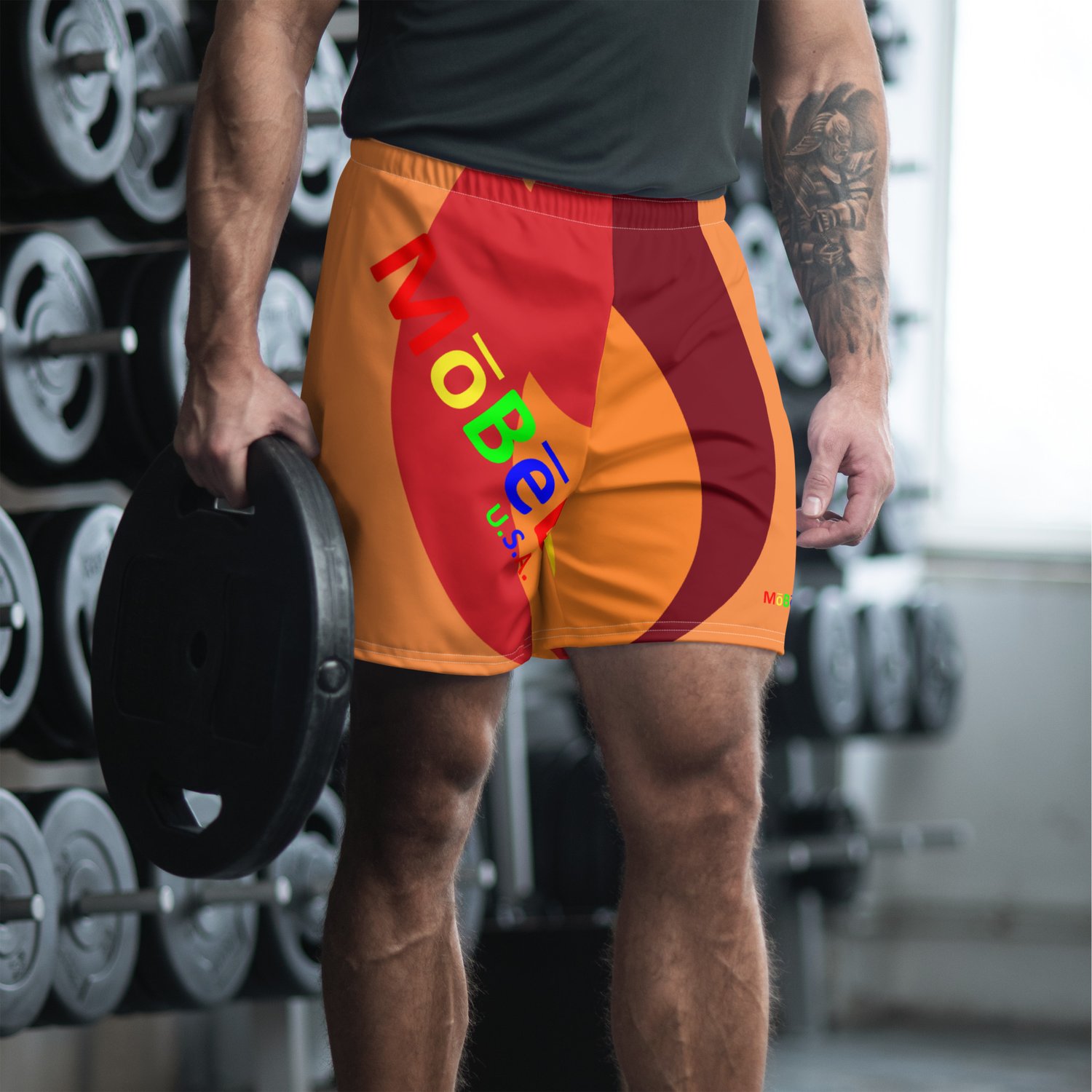Men's Recycled Athletic Shorts — MōBēL! USA