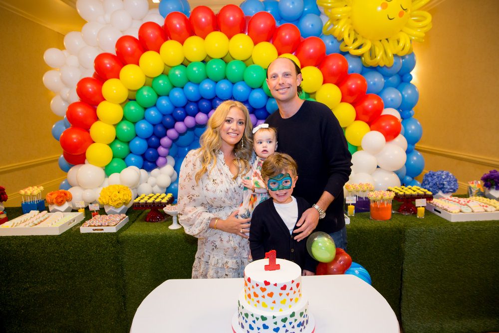 A First Birthday Party Over the Rainbow — Little Miss Party