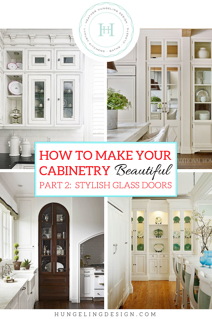 how to make your kitchen beautiful with glass cabinet doors