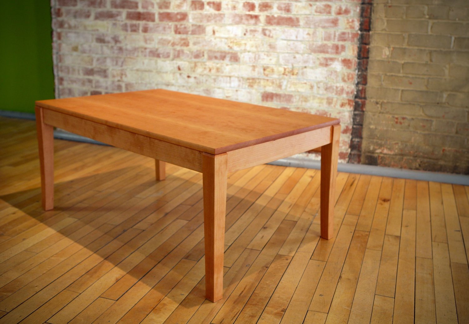 Basic Woodworking Cherry Coffee Table Philadelphia Furniture Workshop