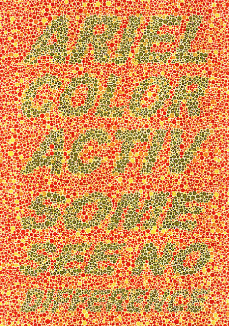 red green color blindness test