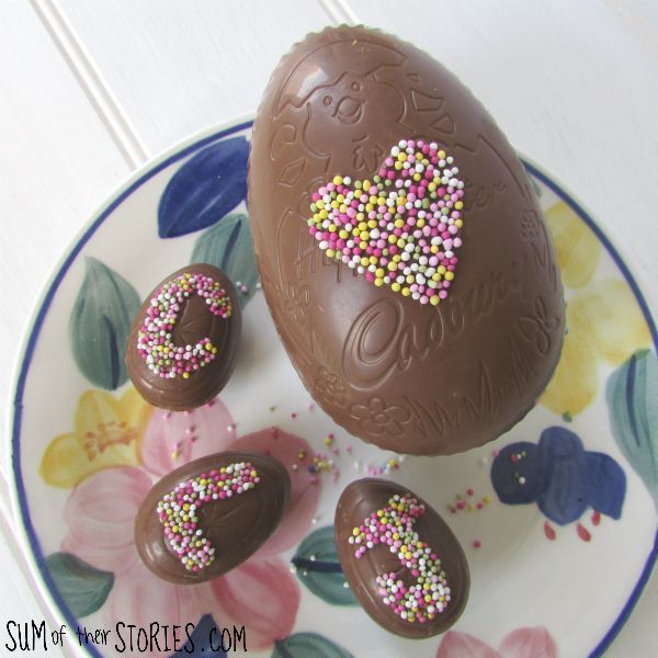 Simple DIY Chocolate Easter Egg Decorating — Sum of their Stories Craft Blog