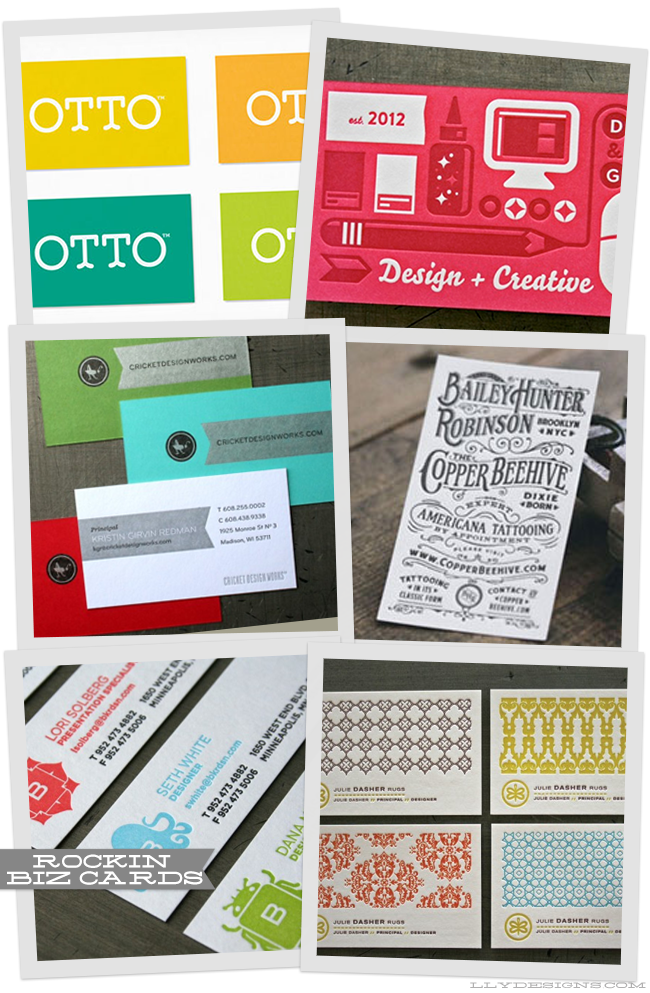 business card roundup by linz loves you 