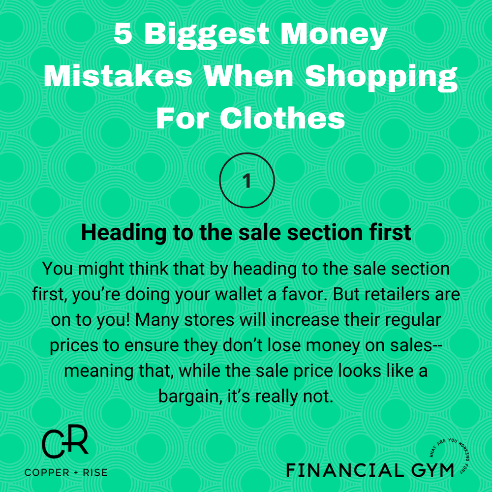 5 Easy Tips When Shop For Clothes | The Financial Gym