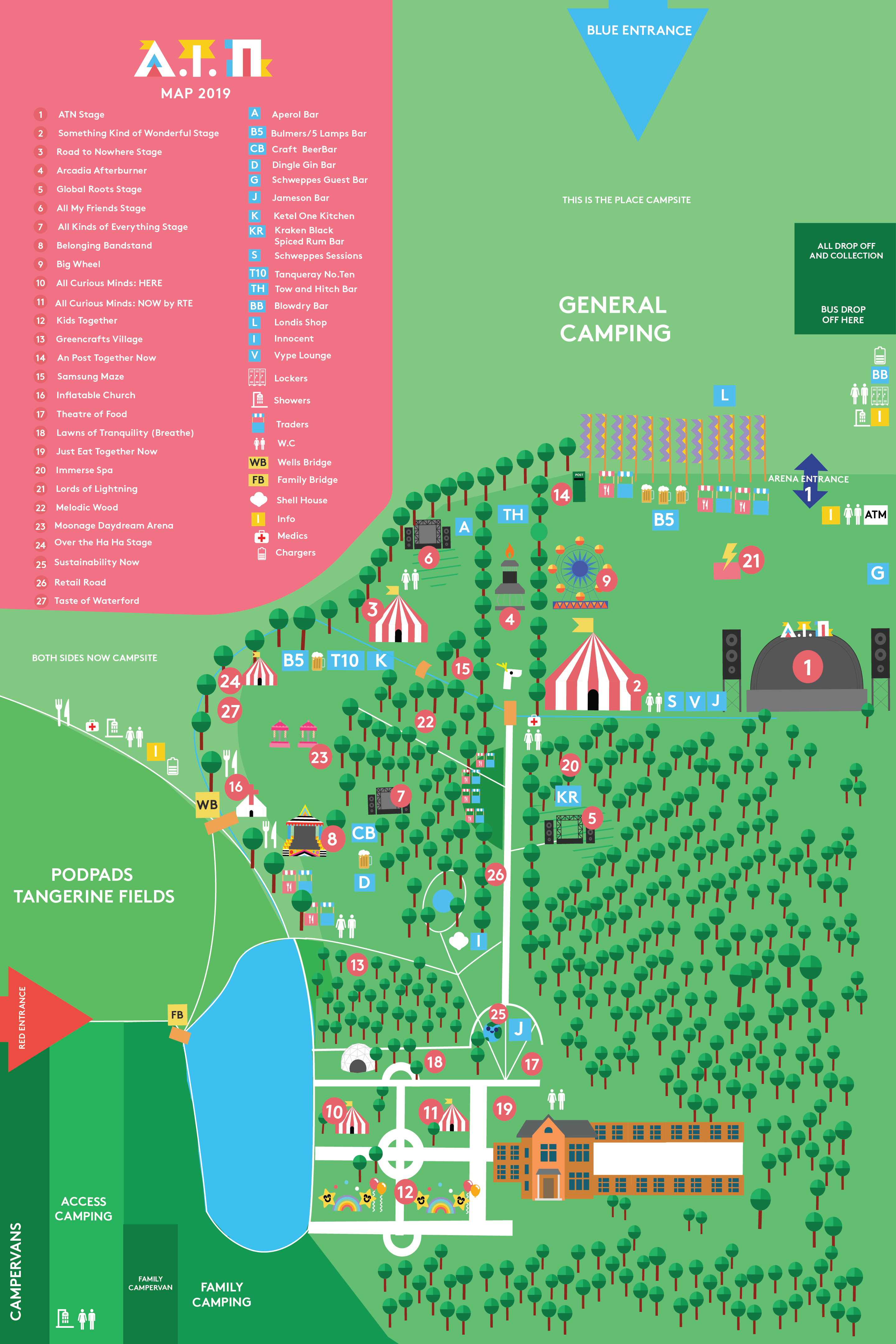 Stage Times & Site Map Released For All Together Now | www.98fm.com