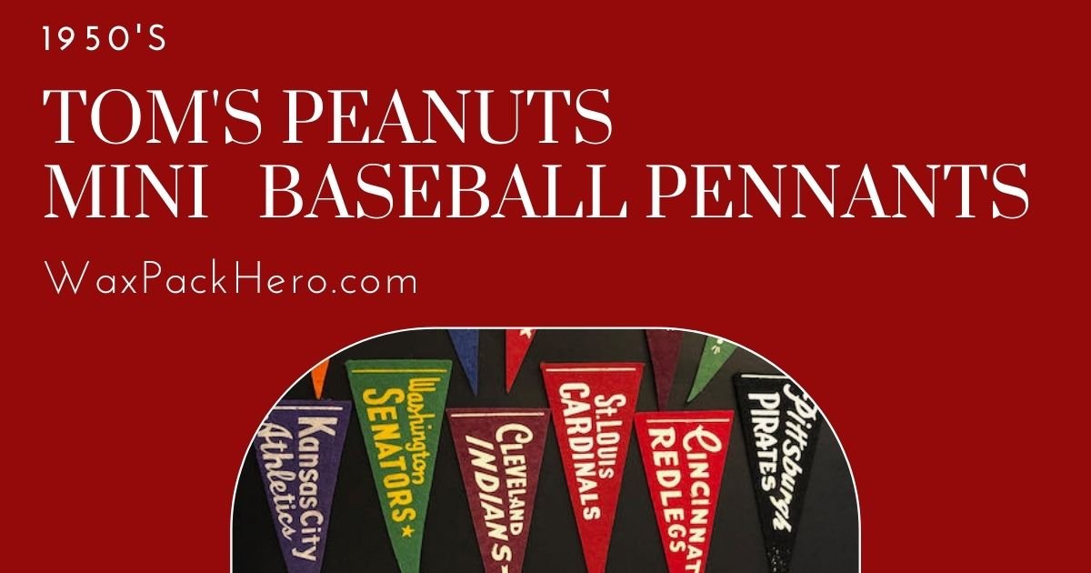 Tom's Peanuts Mini Baseball Pennants