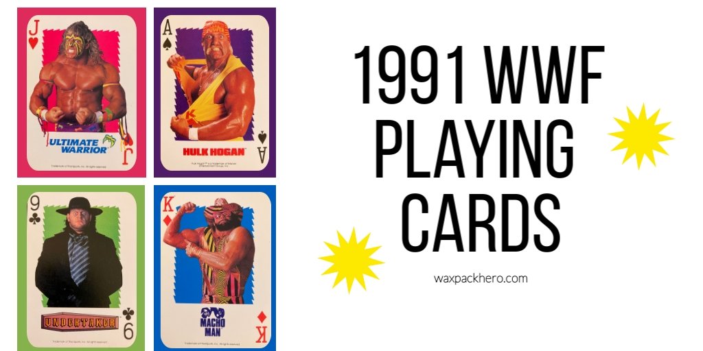 1991 WWF Playing Cards