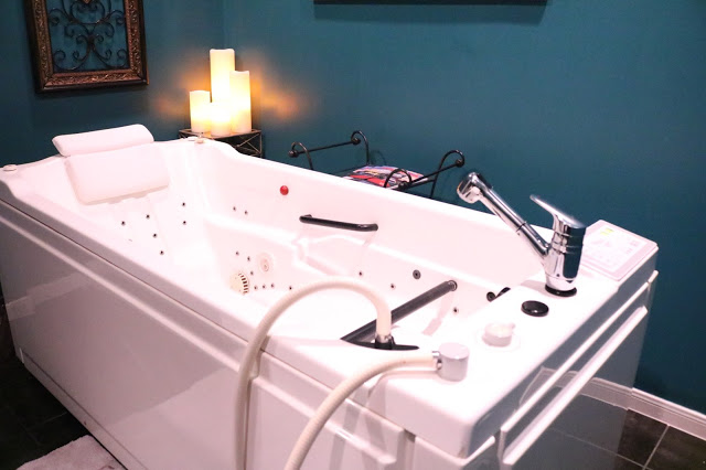 infusion tub for relaxation spa