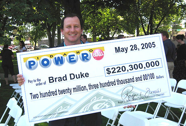 brad duke lottery winner success