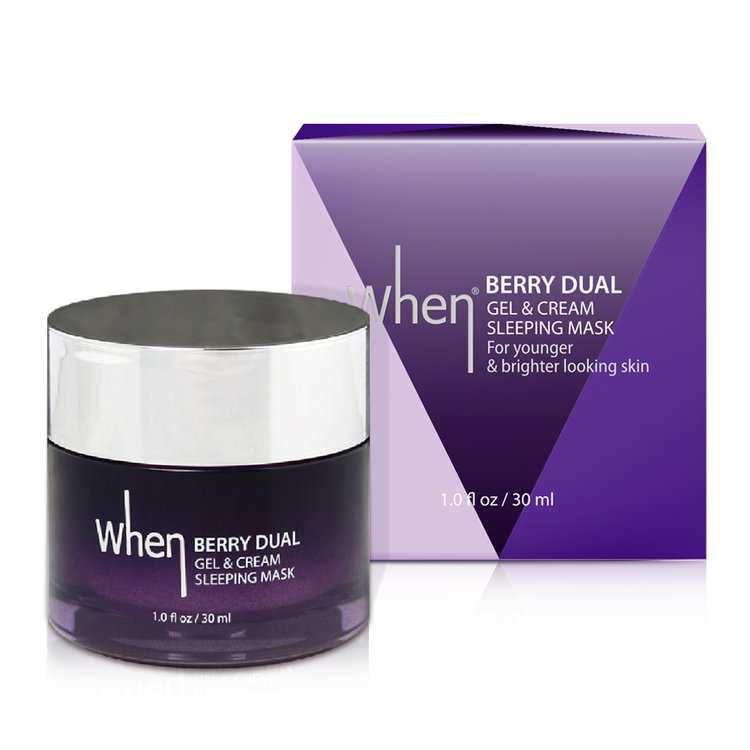 The Berry Dual Gel Sleeping Cream Face Mask travel product recommended by Amanda Tropila on Pretty Progressive.