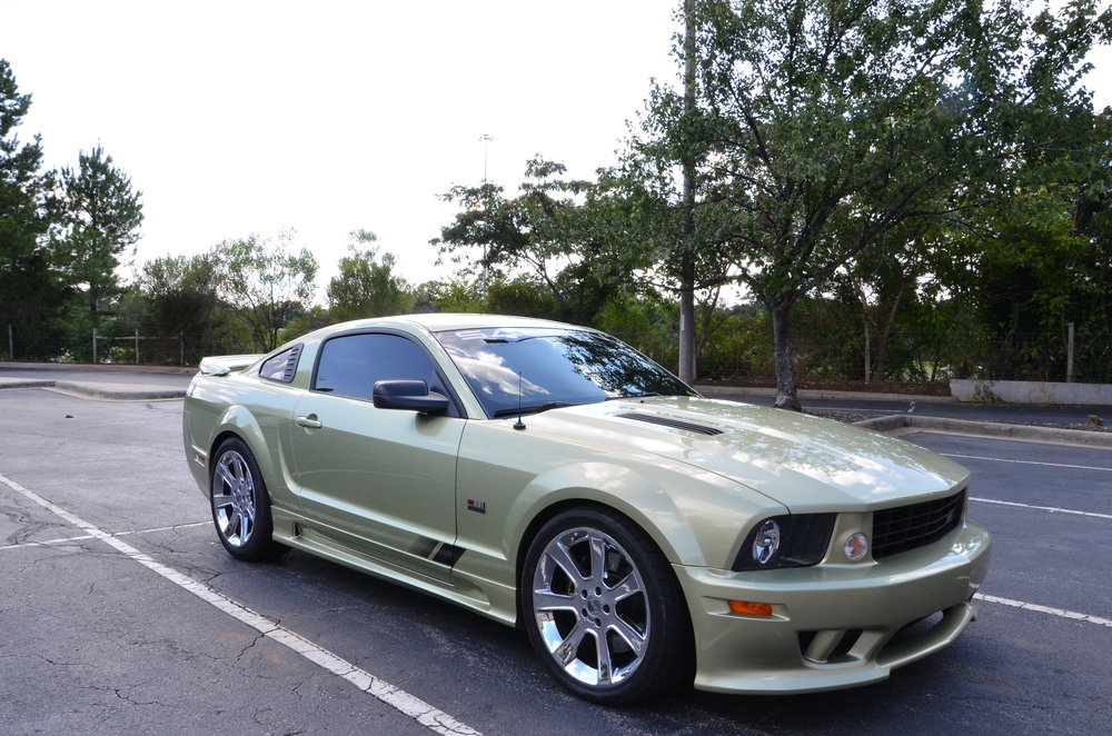 Travis Smith S Legend Lime 2005 Ford Mustang Saleen S 281sc
