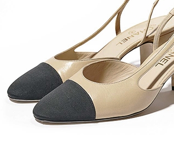 Their Dupes #2 CHANEL Cap Toe Slingback 