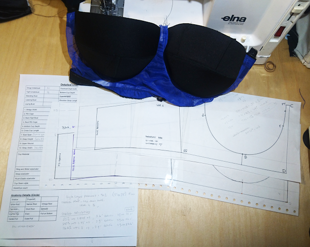 Sewing Bras - Custom Drafting a Strapless Bra Part 1 — LilypaDesigns