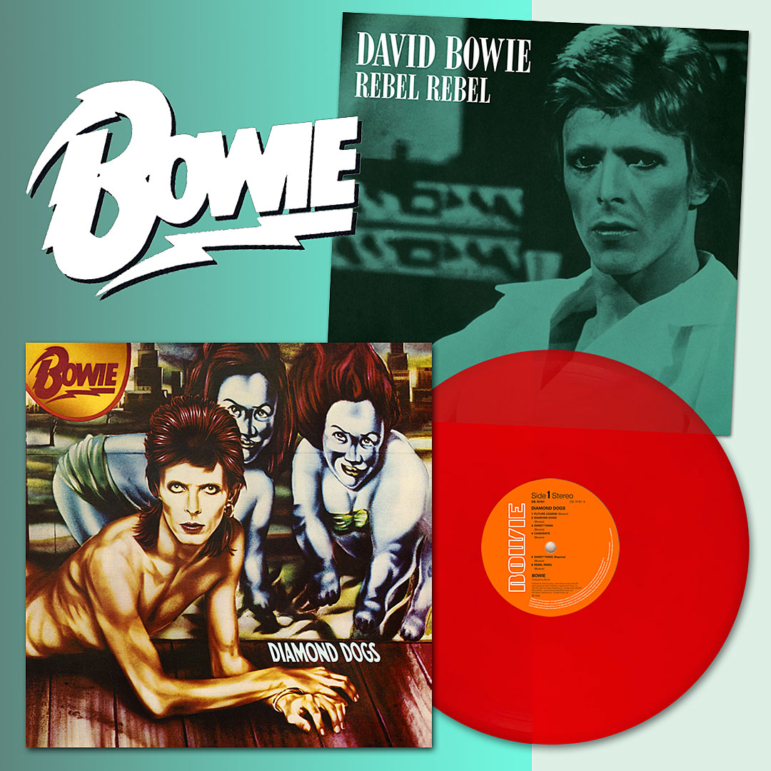 Dogs 45th Red Vinyl And Original Rebel Digital Out Now David Bowie